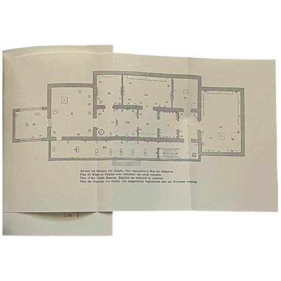 Delphi The Great Sanctuaries of Greece Hope Edition Alexander Romanos 1970 Guide - Picture 6 of 8